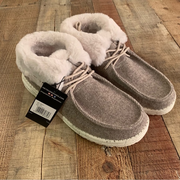 Hey Dude Shoes Hey Dudes Womens Britt Ankle High Booties In Color